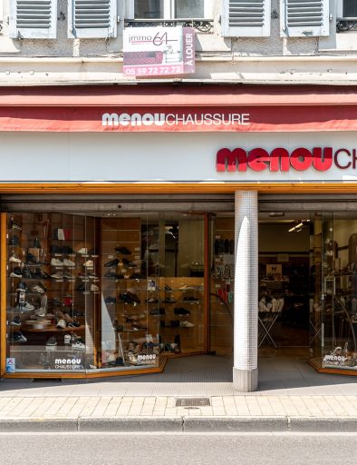 Photo Menou Chaussures - Devanture - Adhérent Pau Commerces