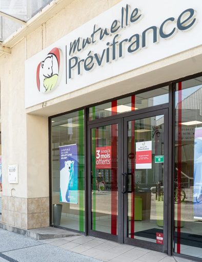 Photo Mutuelle Prévifrance - Devanture - Adhérent Pau Commerces