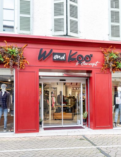 W and Koo - Devanture - Adhérent Pau commerces