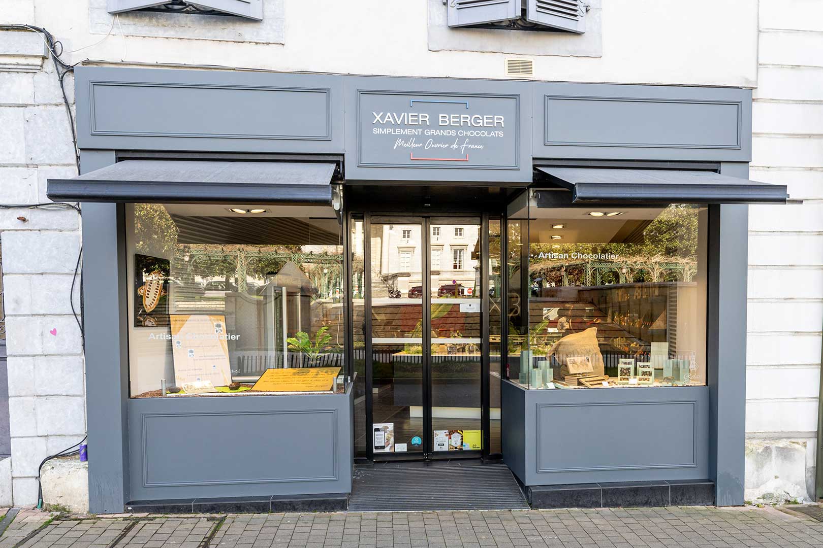 Xavier Berger Chocolats - devanture 1 - adhérent pau commerces