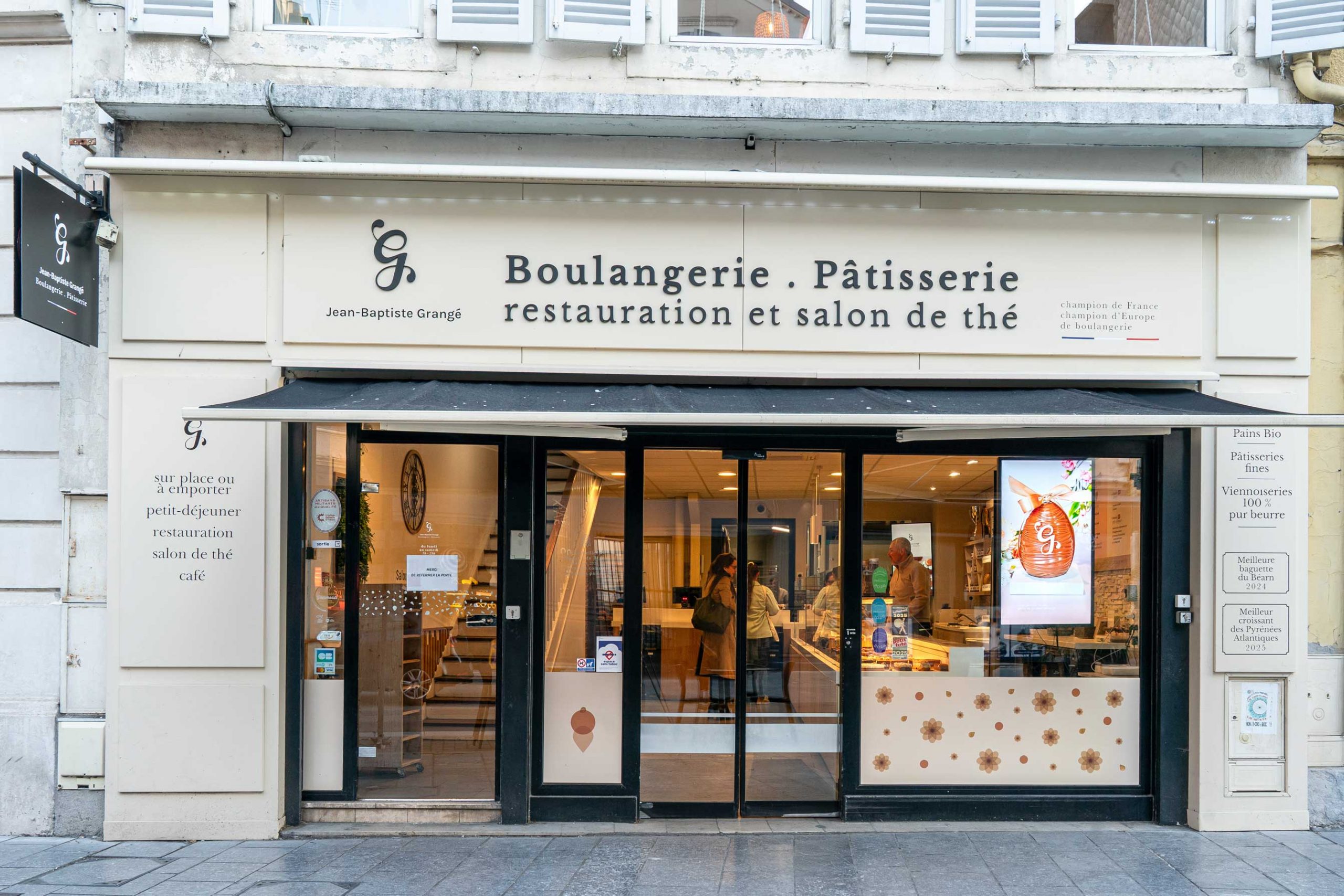 Boulangerie Grangé à Pau - Façade