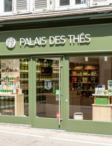 Devanture du Palais des thés